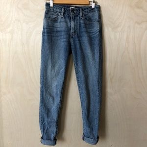 Levi's 721 high-rise skinny jeans (size 27)